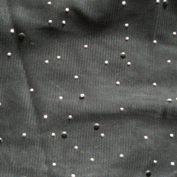 a new day Black Rhinestone Midi Skirt - Picture 4 of 10